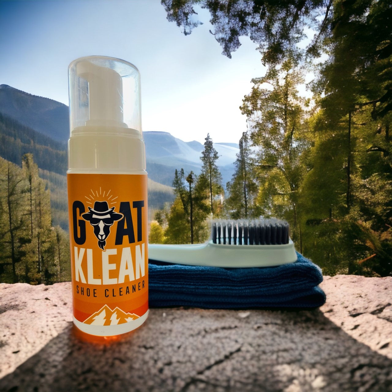 Goat klean shoe cleaner, suede cleaner, sneaker cleaner, Clear, 120ml