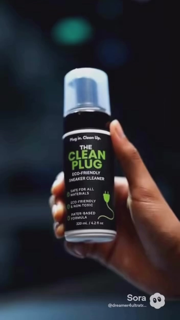 Sneaker Cleaner, Water-Based Formula, Safe for All Materials, 4.2 fl oz Kit